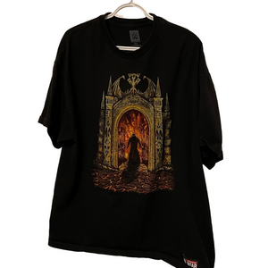 WWE Undertaker Black Graphic Short Sleeve Tee Size 2XL